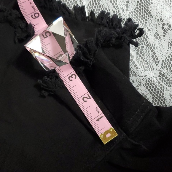 Ripped Black Shorts - Picture 8 of 12